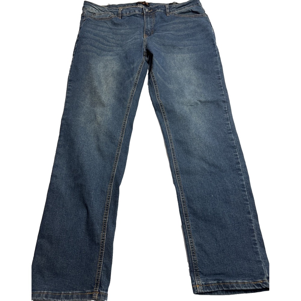 Ring of Fire Men's Slim Fit‎ Blue Denim Jeans W36 L30